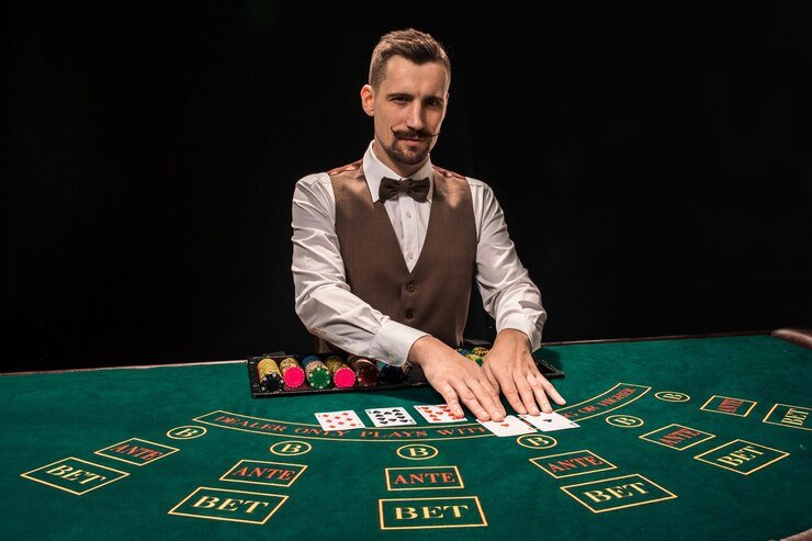 depo55 Live Baccarat Table